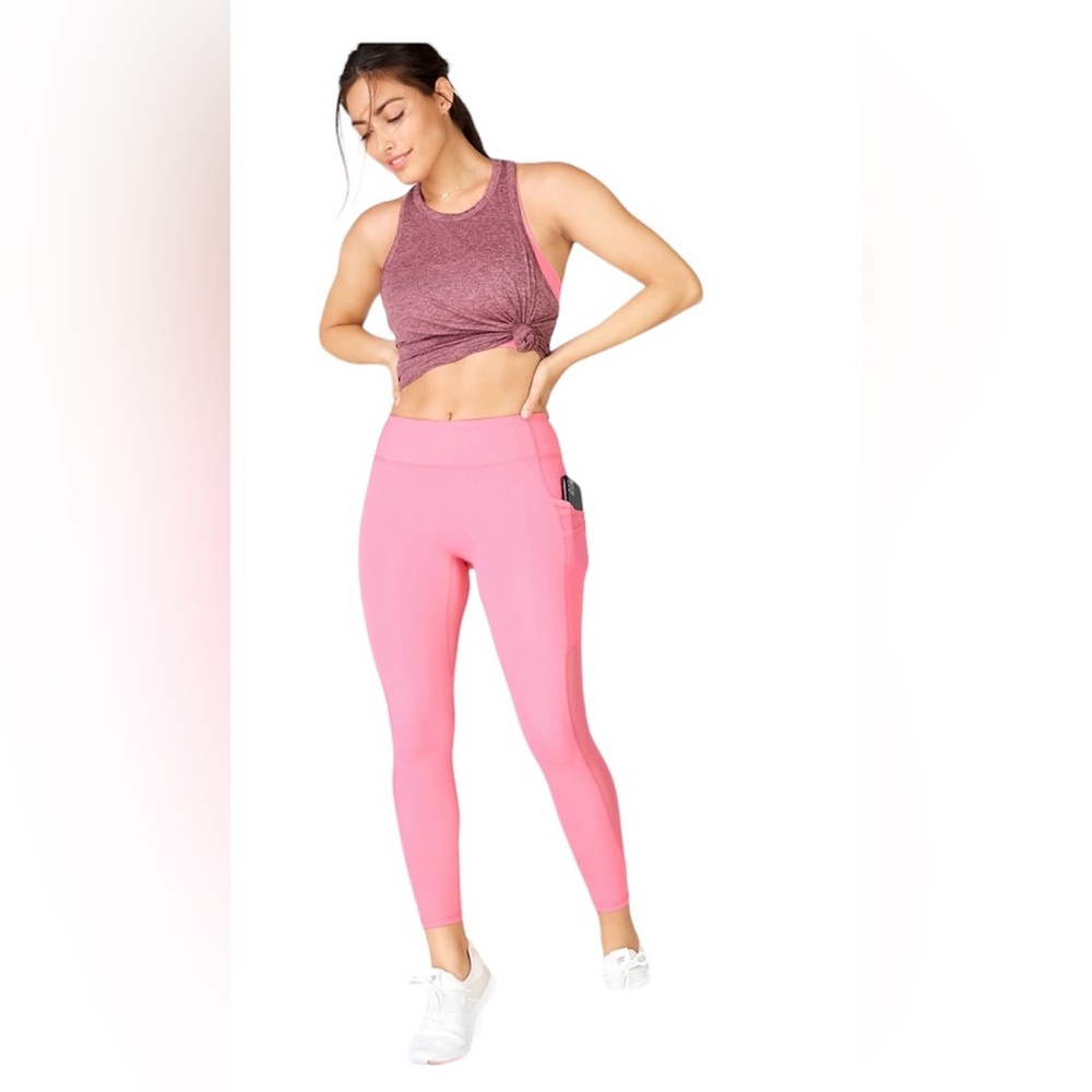 Fabletics Mid-Rise 7/8 Leggings and Dry-Flex Classic Tank - XXL - Picture 2 of 8